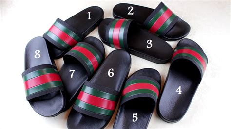 fake flip flops gucci|faux gucci flip flops.